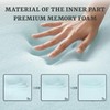 3 Inch King Mattress Topper, Firm Memory Foam Mattress Topper,