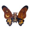 White Spotted Butterfly Hair Clips,Acetate Hair Clip,Star Butterfly Claw Clips