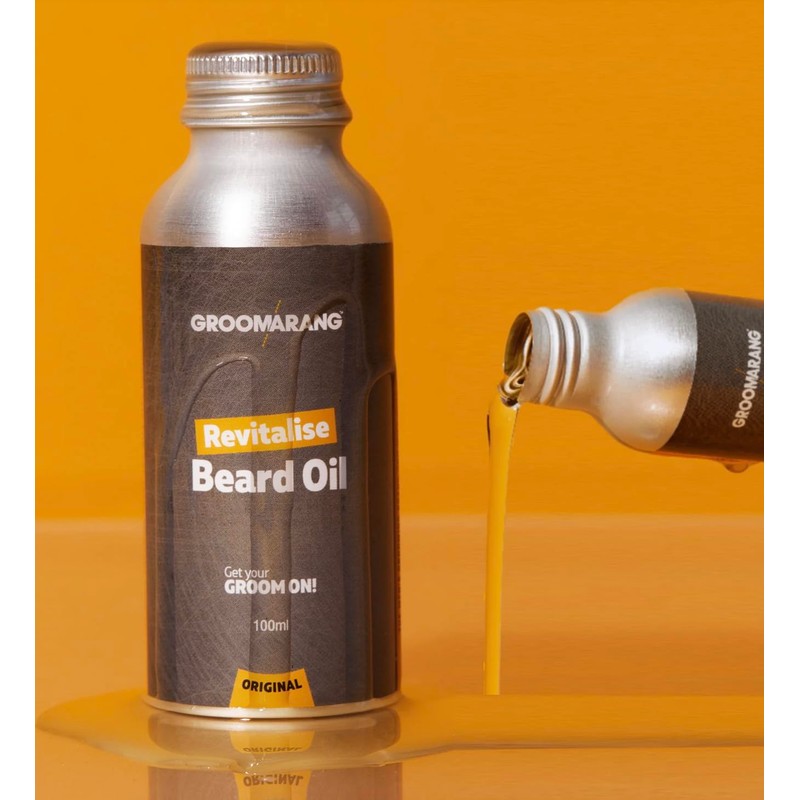 Groomarang Revitalise Beard Oil - Moisturiser & Conditioner For Soft