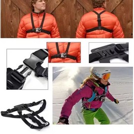 360° Rotating Smartphone Chest Strap Holder for Hands-Free Video Recording