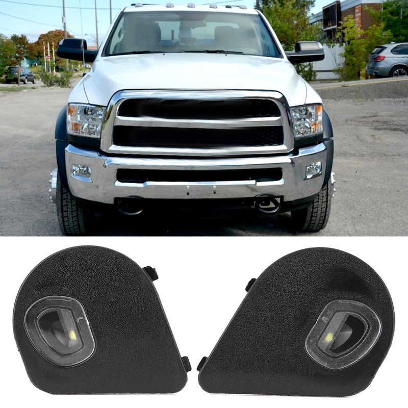 Pair of Left and Right Side Mirror Puddle Light 68087238AA