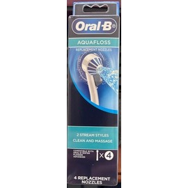 Oral-B Aqua Floss Replacement Nozzle 4ct New in Box