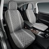 Road Comforts Baja Blanket Seat Covers Gray Diamond Bucket Seat