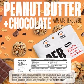 The GFB Variety Pack Protein Bites - Gluten Free, Plant Based, Non GMO, Sustainably Made – Ridiculously Tasty, Healthy, Vegan, Protein Energy Balls, 4 oz (4 Count)