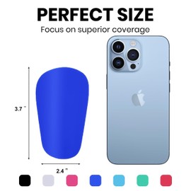 2 Pairs Mini Shin Guards Youth Soccer Tiny Shin Protective Pads Small Shin Guards Miniature Shin Pads Professional Protection for Soccer Players Toddlers Kids (Blue)