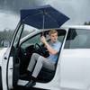 Lejorain Mini Compact Flat Umbrella - Auto Open Close Collapsible