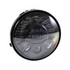 VEISUTOR Motorcycle 7 Inch Round LED Headlight, Projector LED Headlamp