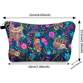 Make Up Bag, Make Up Pouch, Travel Cosmetic Bag,ravel Organizer Bag, Travel Toiletry Accessories Organizer for Women Ladies Girls