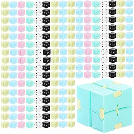 102 Pcs Infinity Bulk Cube Toy Party Favors Cube Bulk Mini Blocks Stress and Anxiety Relief Cube Mini Infinity Desk Cube Toy for Kids Teens Adults Anxiety Relief