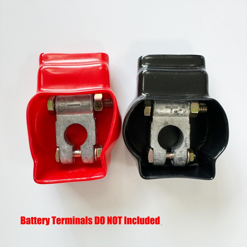 Ampper Top Post Flexible Military Spec Battery Terminal Cover, Battery