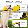 JOHNBOLIN Dog Ear Muffs & No Shake Ear Wrap for