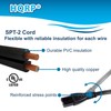 HQRP AC Power Cord Compatible with VIZIO E-Series E320-B2 E320B2