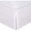 Box Pleated Base Valance Sheet, 200 Thread Count 16"/40cm Extra
