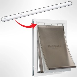 3DEXCEL Replacement Top Spacer Bracket for Pet Safe Dog Door (Large - 5 Holes)