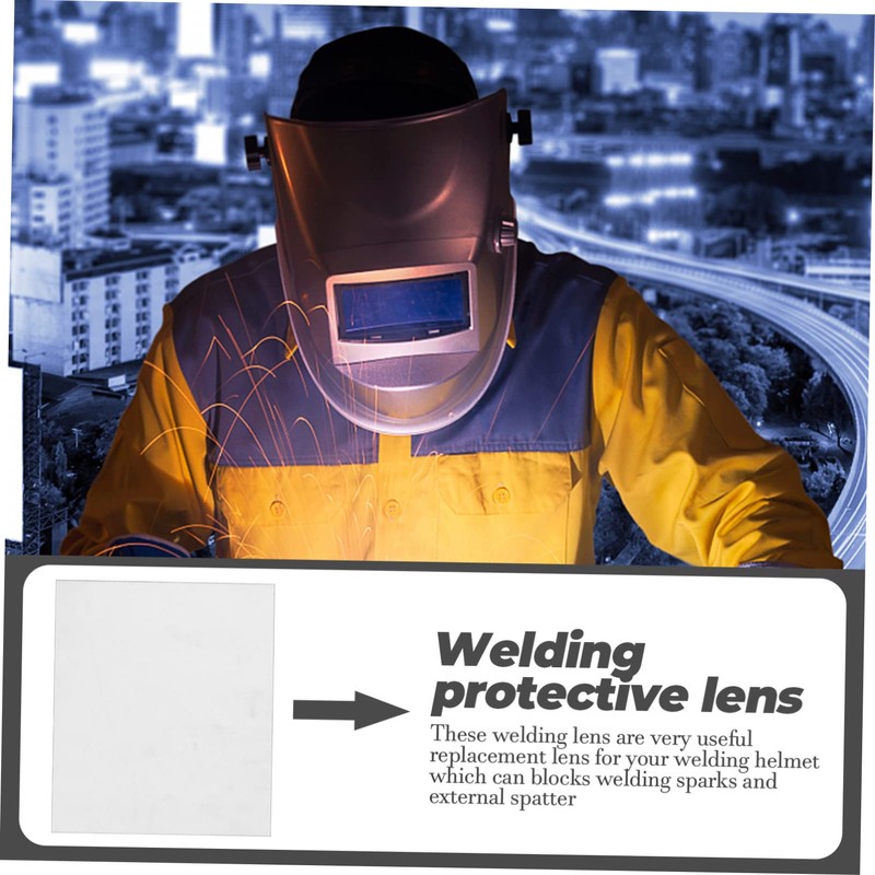 GRIRIW Essential for Welding Gear 10pcs Auto Darkening Welding Lens