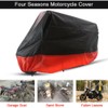 Motorcycle Moped Scooter Cover Breathable Outdoor Dust Rain UV Protector