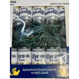 Corona Extra Beer Can Indoor/outdoor String Of Lights 15 Ft New In Box