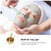 DECHOUS Facial Mask Bowl Set with Brush and Spatula for