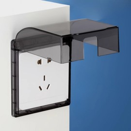 Waterproof Electrical Outlet & Switch Safety Cover Black 4ea