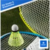 athlejoy 12 x badminton shuttlecocks - training and competition -