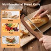 Jingsurn Sourdough Bread Knife,15.7" Sourdough Knife for Homemade Bread, Breadknives