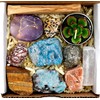 DANCING BEAR Capricorn Zodiac Healing Crystals Gift Set (14 Pc):