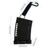 AGLOO Golf Tee Holder - Golf Tee Bag with Clip,