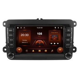 2G 64G Wireless Carplay Android Autoradio 2 Din für VW Golf 5 6 Passat Polo Tiguan Touran Caddy Skoda Seat