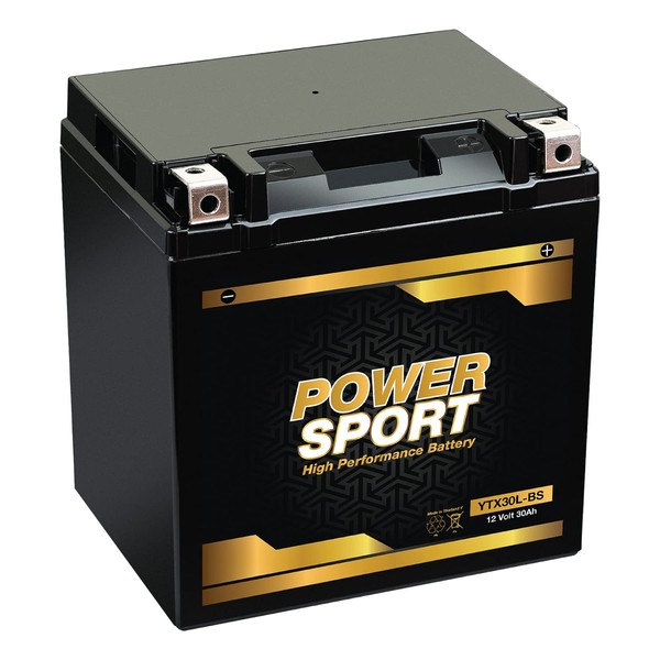 ExpertPower YTX30L-BS Motorcycle Battery - Factory Sealed - Maintenance Free