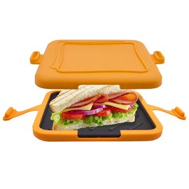 Microwave Toastie Sandwich Maker, Microwave Toaster, Sandwich Maker, Panini Maker, Dishwasher Safe,NO Electricity,Wireless,Time Saving,Fast,Toastie Safe in Microwave Oven