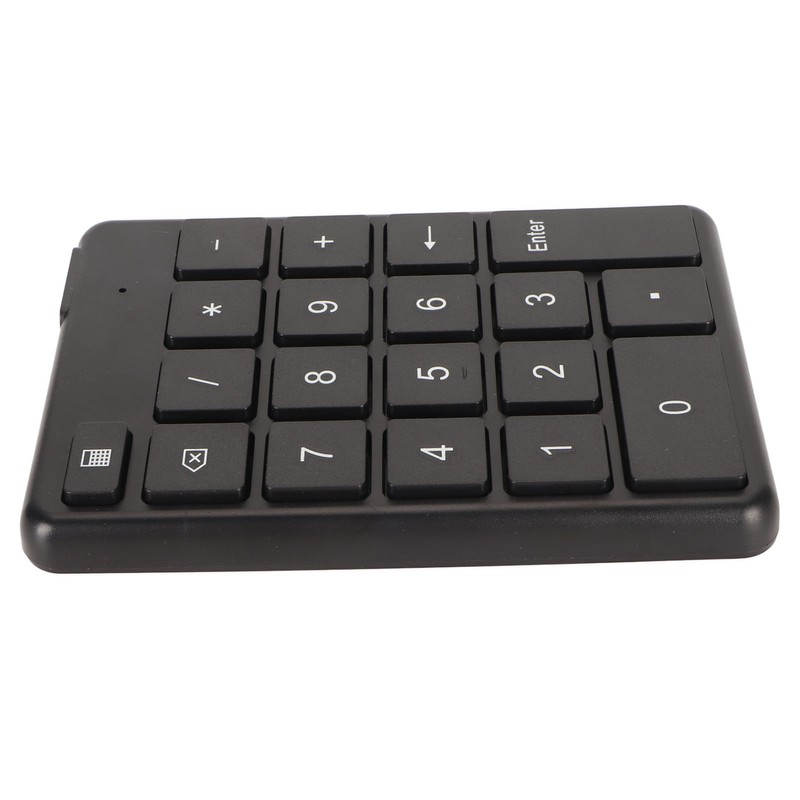 Bluetooth 5.1 Numeric Keypad 19 Keys Ergonomic Number Pads Battery