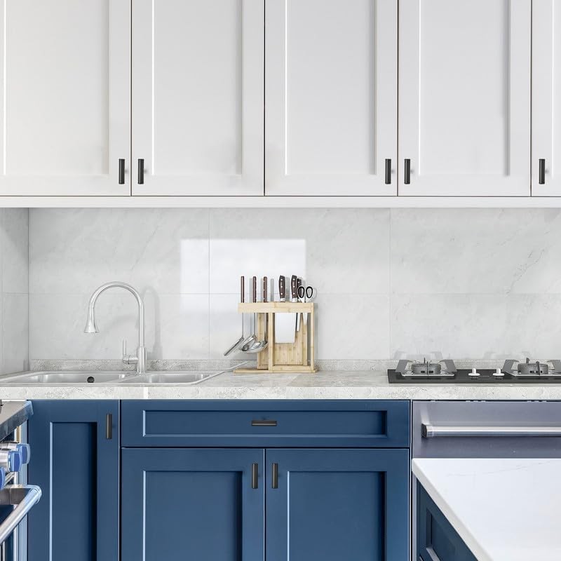 JOY DECOR 50 Pack Cabinet Knobs, Black Cabinet Handles, 2in