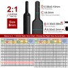 Chanzon 2:1 Ratio 5/16" (8mm) Heat Shrink Tubing 8Ft Roll