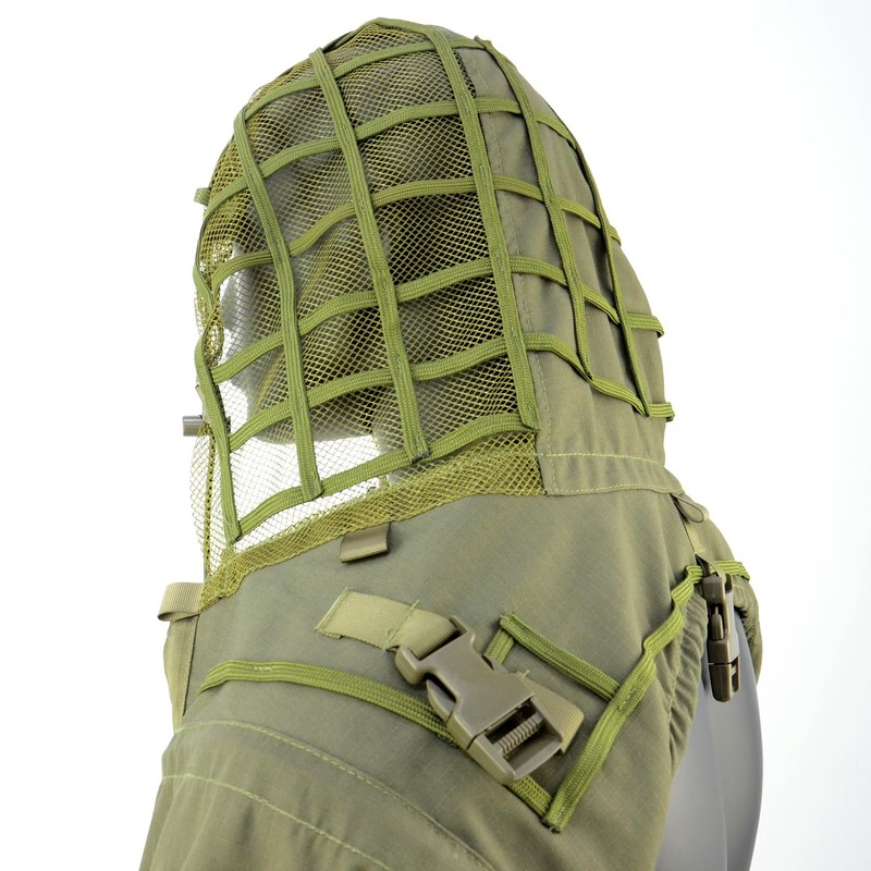 LytHarvest Sniper Ghillie Suit Foundation, Ripstop, Camouflage Tactical Ghillie Hood
