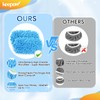 KEEPOW Reusable Microfiber Mop Pads Compatible with Swiffer Sweeper &