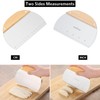 Asdirne Dough Cutter, Dough Scraper with Wooden Handle and Food
