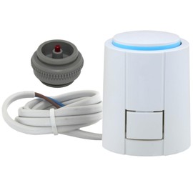 Thermal Actuator for Underfloor Heating, 230 V NC Thermal Drive, for Uponor Provario Vario Plus Velta Compact Heating Circuit Distributor, TA230