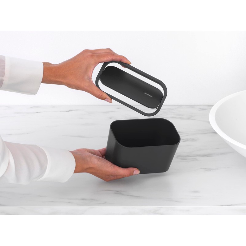 Brabantia - Mindset Bathroom Waste Caddy - Ideal for Small