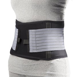 Champion Sacro Brace, Low-Back, Abdominal, Lightweight Support, Black, Regular                                                                        