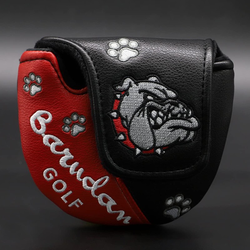 Putter Cover Headcover for Odyssey 2 Ball Magnetic Mallet Fits