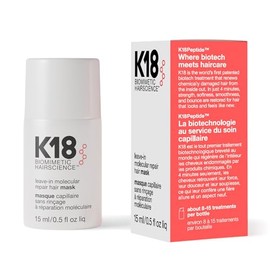 K18 Mascarilla capilar reparadora sin enjuague para reparar el cabello seco o daado - 4 minutos para revertir el dao capilar causado por la...        