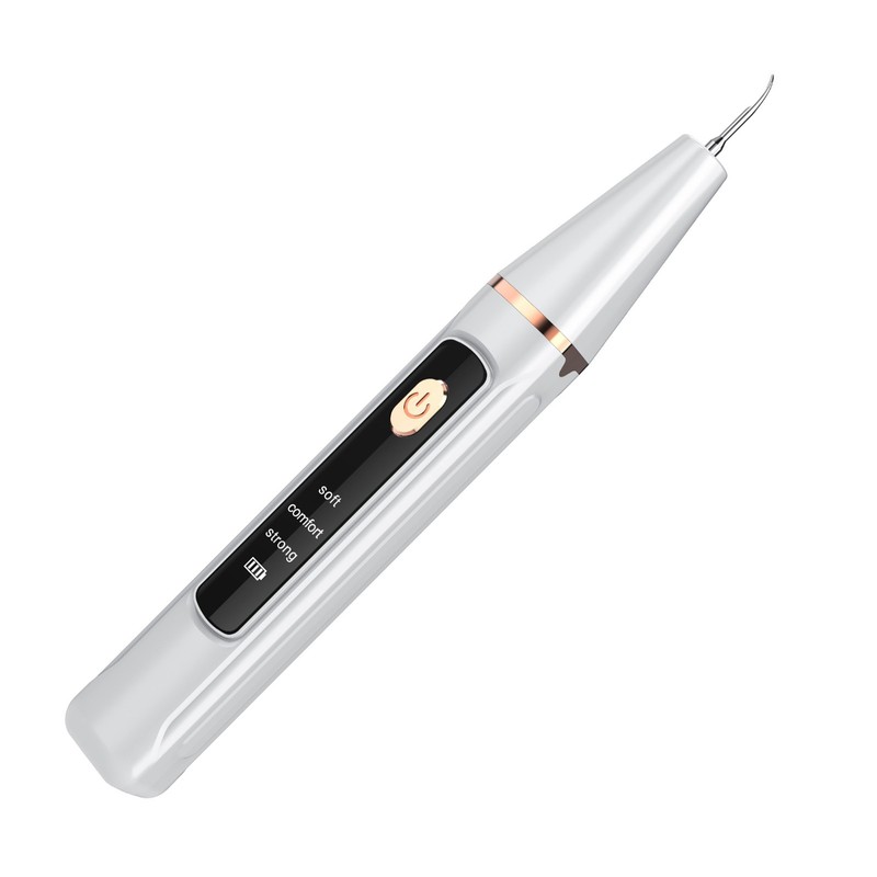 Electric Dental Calculus Remover Efficient Stainless Steel Teeth Tartar Scraper