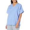 Cherokee Women's S V Neck Scrubs Shirt, Ciel, Small