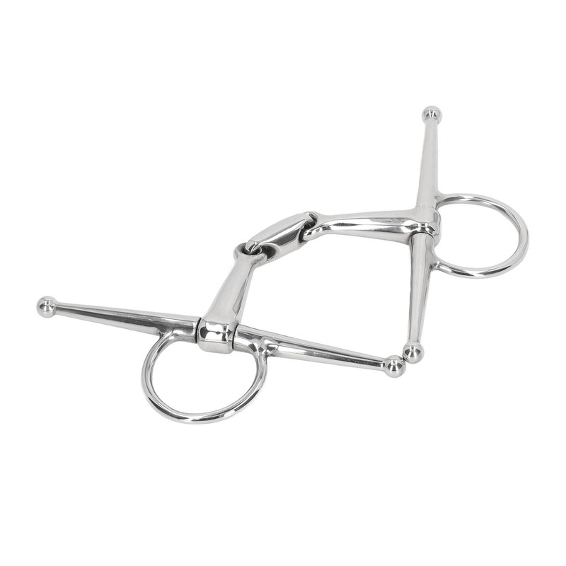 135mm Horse Mouth Bit Stainless Steel Horse Cheek Snaffle for