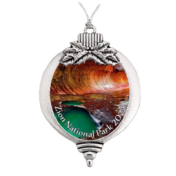Zion National Park Christmas Ornament Choose Snowman Snowflake or Bulb