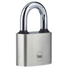 Yale Iron Disc Padlock 70mm - Nickel Plated - Hardened