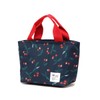 Wpc. Patterns W035-085-206 Insulated Lunch Bag, Cherry, Navy, Women's, Lunch