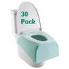 Toilet Seat Covers Disposable 30 Pack, Full Coverage Waterproof Toilet