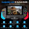 LuckyMoon Switch Pro Controller for Switch/OLED, Joystick Wireless Controller with