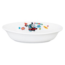 Thomas the Tank Engine 663113 Children's Tableware, Weaning Food, Children's Plate, Pot, Curry Plate, Approx. 7.1 x 5.1 inches (18 x 13 cm), GO Series Goods, Miscellaneous Goods, Made in Japan